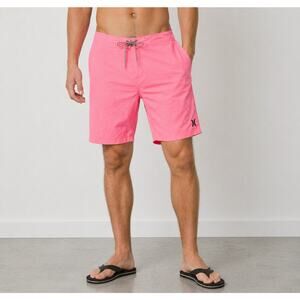 Hurley Phantom Board Shorts Men's Size 30 Neon Pink Swim Suit